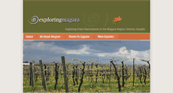 Desktop Screenshot of exploringniagara.com